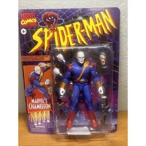 Marvel Legends Retro CHAMELEON Spider-Man 6" Figure New
